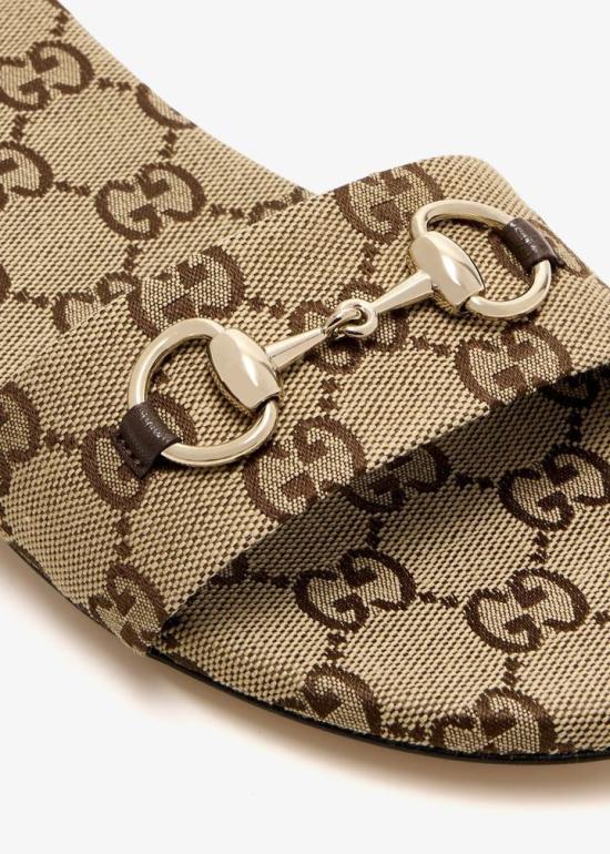 26SS 구찌 홀스빗 슬라이드 샌들 835828FAB102543 CAMEL - GUCCI