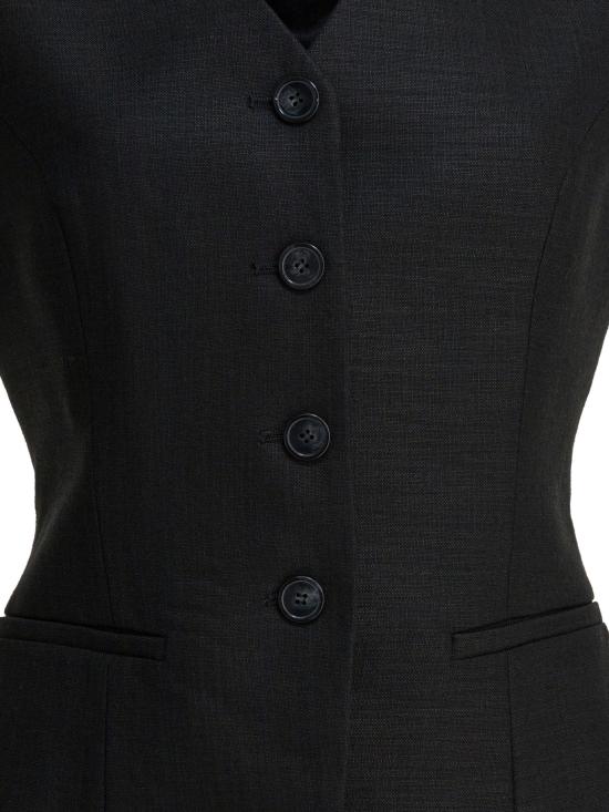 25FW 아이비앤오크 베스트 IO119128JUNIPERBK999 BLACK - IVY & OAK