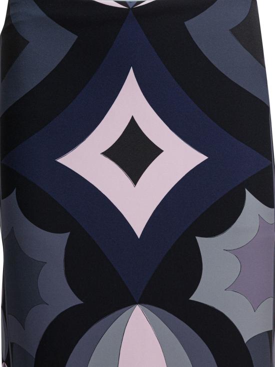 25FW 에밀리오푸치 롱 스커트 5URW115U882023 BLACK - EMILIO PUCCI