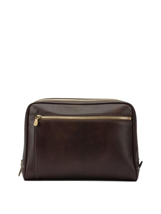 25FW 브루넬로 쿠치넬리 클러치/파우치 YWCIU202C8457 BORDEAUX