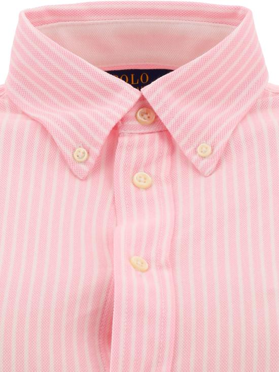 26SS 폴로 랄프로렌 셔츠 211664416001CARMELPINKWHITE - POLO RALPH LAUREN
