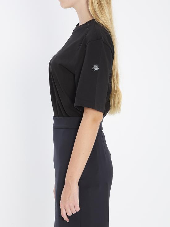 25FW 몽클레어 반팔 티셔츠 K24038C0000189AUG999 black - MONCLER