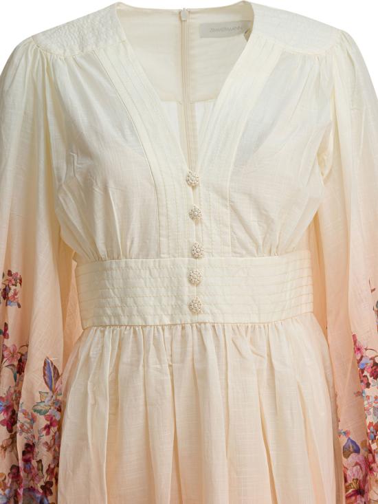 26SS 짐머만 미디 원피스 6875DRS261IVF PINK - ZIMMERMANN