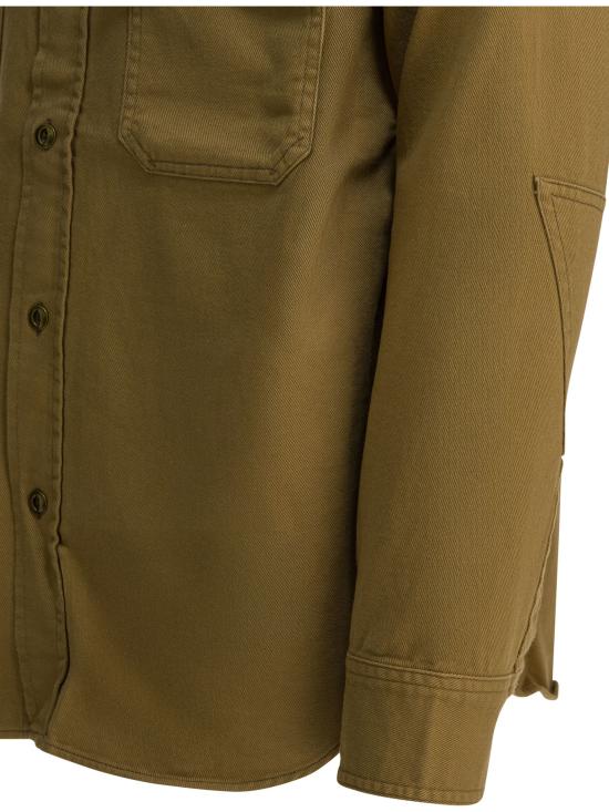 25FW 휴먼메이드 긴팔 셔츠 HM30SH004BEIGE - HUMANMADE