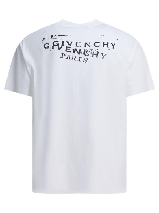 26SS 지방시 반팔 티셔츠 BM71NK3YSA100 WHITE - GIVENCHY