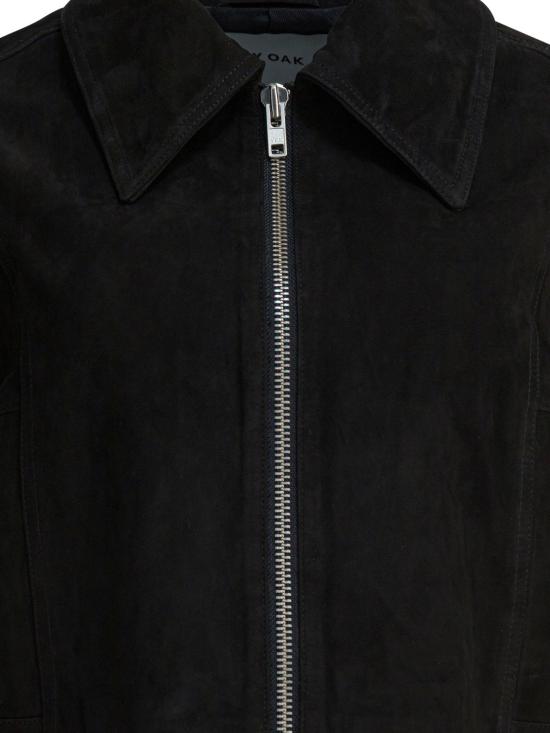 25FW 아이비앤오크 봄버 자켓 IO118042LENABK999 BLACK - IVY & OAK