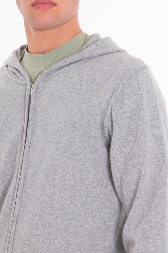 25FW 다니엘피에솔리 후드 티셔츠 0035 Z FW25 11 Grey - DANIELE FIESOLI