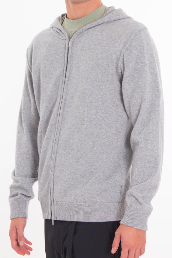 25FW 다니엘피에솔리 후드 티셔츠 0035 Z FW25 11 Grey - DANIELE FIESOLI