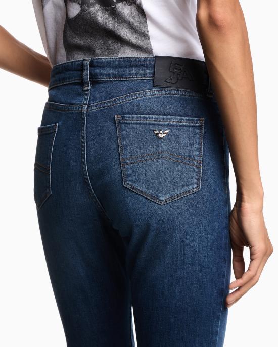 25FW 엠포리오 아르마니 데님 팬츠 EW000205 AF17030 MB001 Blue denim - EMPORIO ARMANI