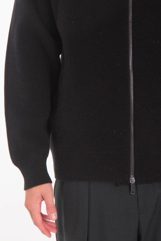 25FW 다니엘피에솔리 스웨터 1105 13 Black - DANIELE FIESOLI