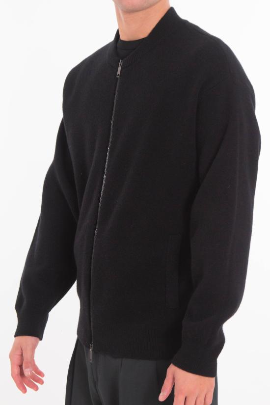 25FW 다니엘피에솔리 스웨터 1105 13 Black - DANIELE FIESOLI