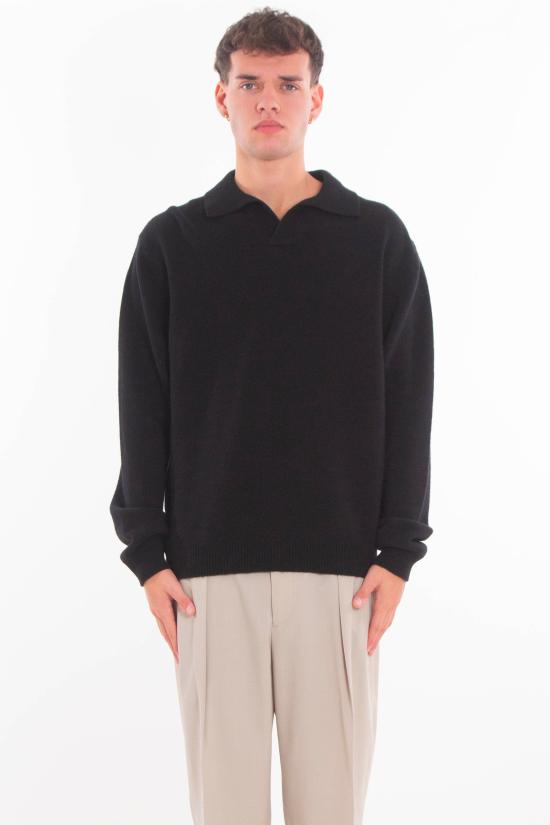 25FW 다니엘피에솔리 스웨터 0073 13 Black