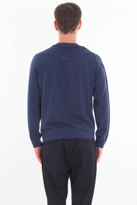 25FW 다니엘피에솔리 스웨터 SE 9065 22 Blue - DANIELE FIESOLI