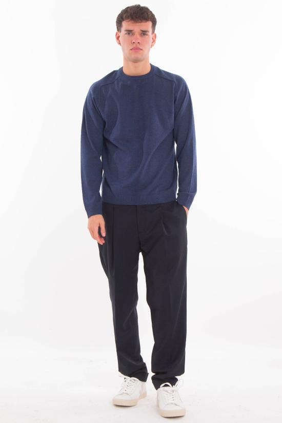 25FW 다니엘피에솔리 스웨터 SE 9065 22 Blue - DANIELE FIESOLI