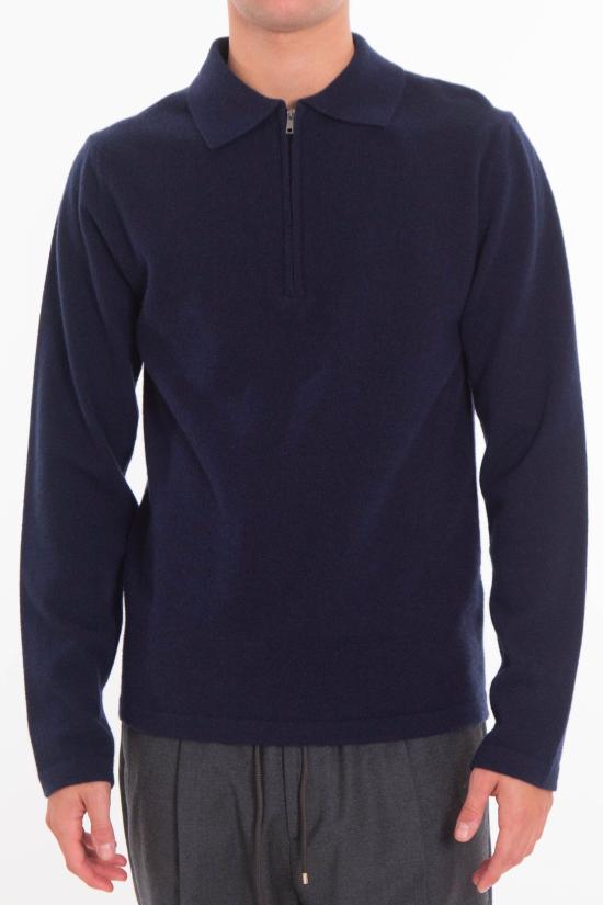 25FW 다니엘피에솔리 스웨터 0066 T 23 Blue - DANIELE FIESOLI