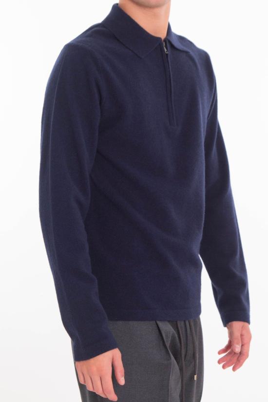 25FW 다니엘피에솔리 스웨터 0066 T 23 Blue - DANIELE FIESOLI