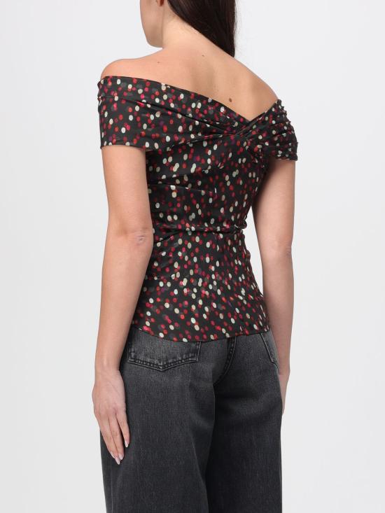 25FW 이자벨마랑 블라우스 HT0737FAC4J02I BKRD Black - ISABEL MARANT