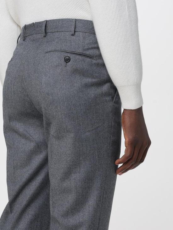 25FW 에르메네질도제냐 스트레이트 팬츠 75TB12230F24A2 032 Grey - ERMENEGILDO ZEGNA