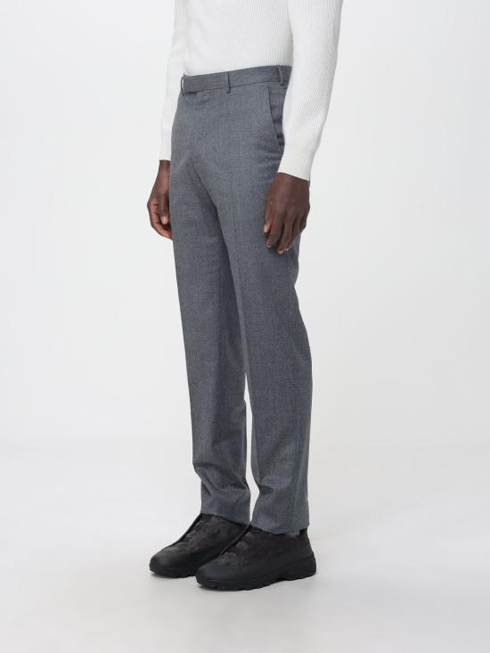 25FW 에르메네질도제냐 스트레이트 팬츠 75TB12230F24A2 032 Grey - ERMENEGILDO ZEGNA
