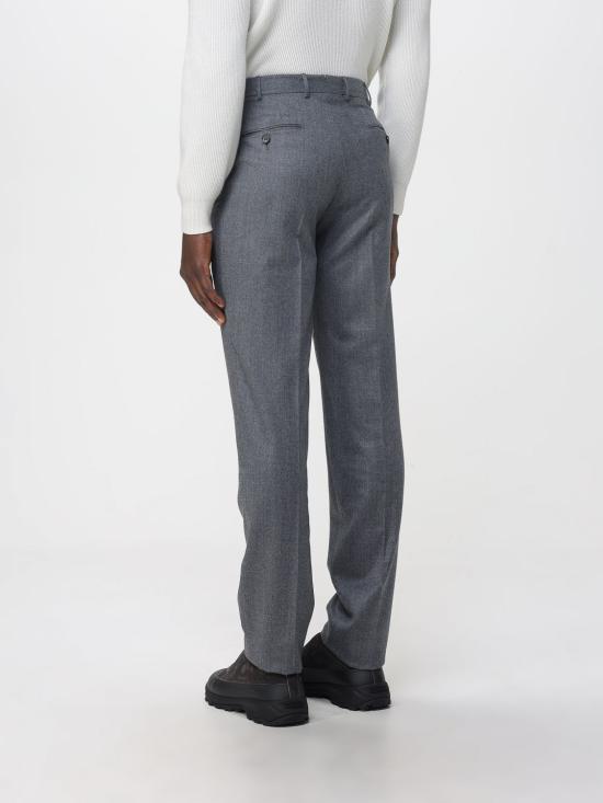 25FW 에르메네질도제냐 스트레이트 팬츠 75TB12230F24A2 032 Grey - ERMENEGILDO ZEGNA