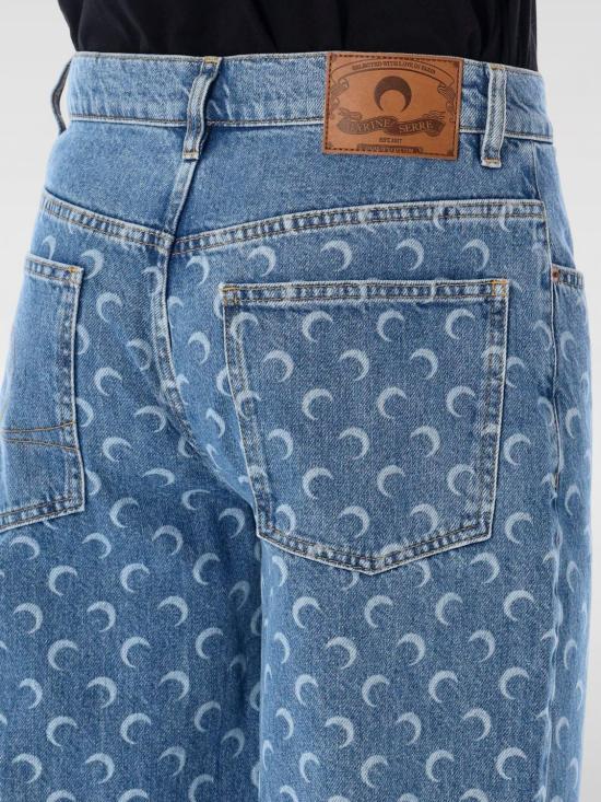 25FW 마린세르 데님 팬츠 MPA070BCDEN0002 BL05 Blue - MARINE SERRE