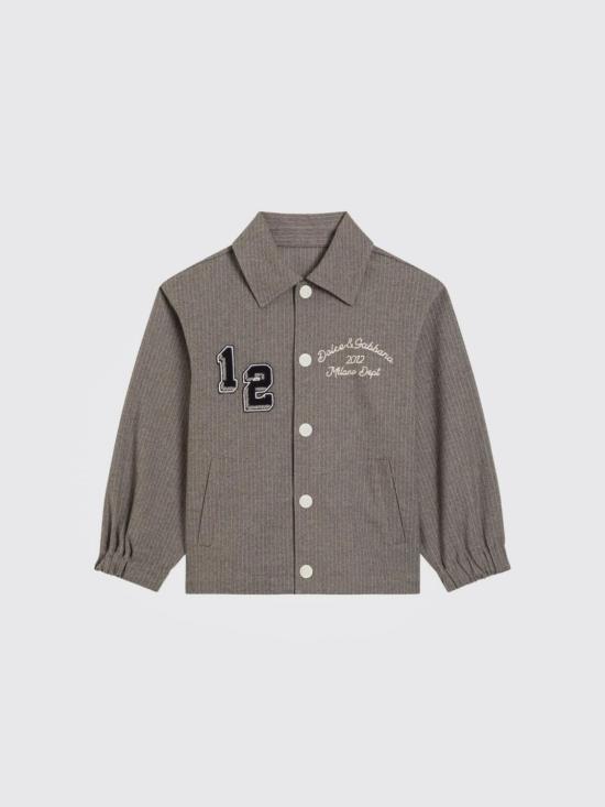 25FW [키즈] 돌체앤가바나 캐주얼 자켓 L42B86FURN5 S8051 Grey