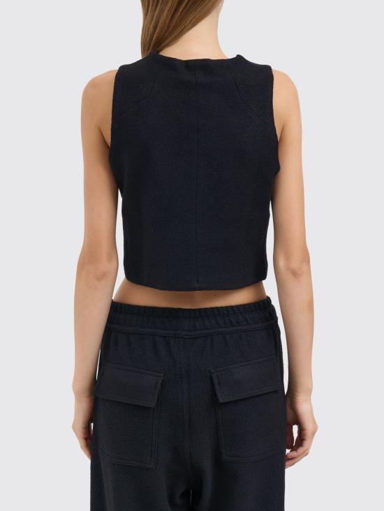 25FW 톰크롬 베스트 WJ212 Black - THOM KROM