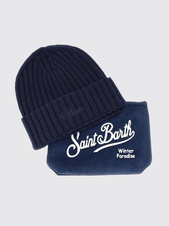 25FW 세인트바쓰 모자 BOX0021 00164I Blue