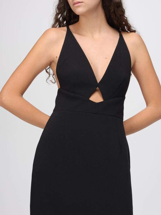 25FW 솔러스런던 롱 원피스 OS45030 Black - SOLACE LONDON