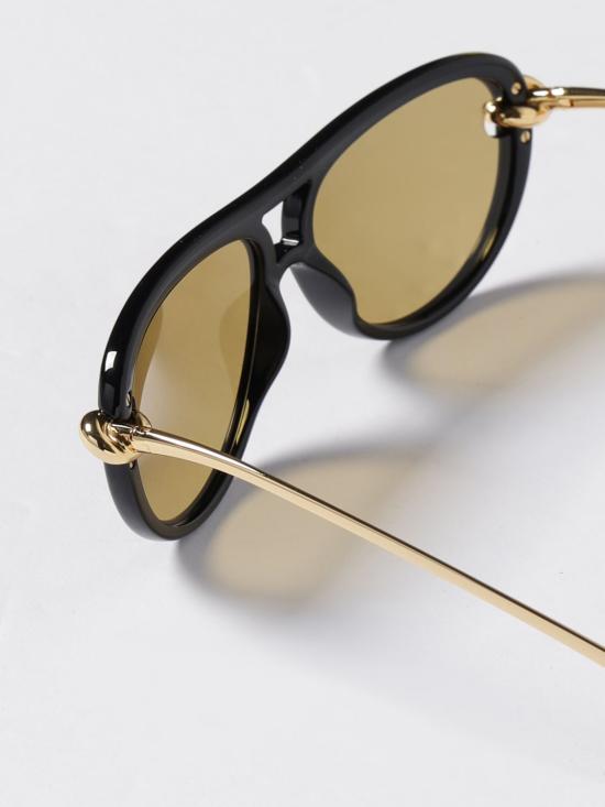 25FW 보테가베네타 선글라스 BV1418S 001 Black - BOTTEGA VENETA