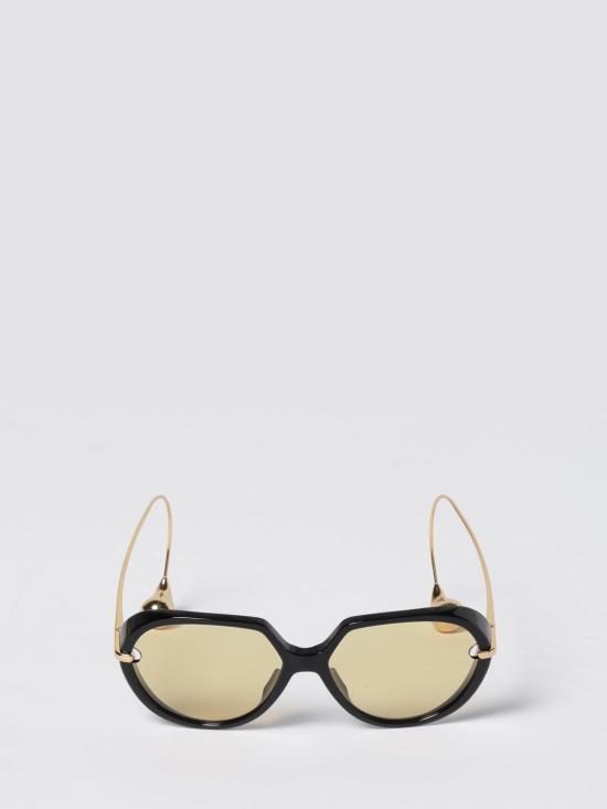25FW 보테가베네타 선글라스 BV1436S 001 Black - BOTTEGA VENETA