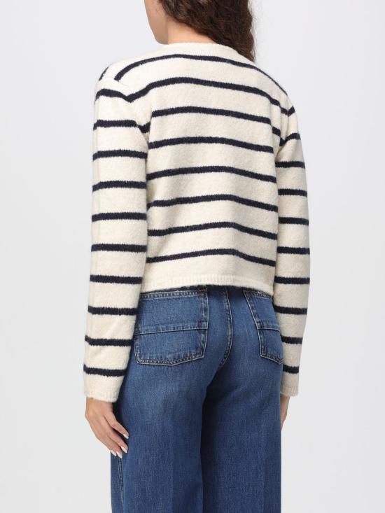 25FW 세미쿠튀르 스웨터 Y5WF10 A38 K White - SEMI-COUTURE