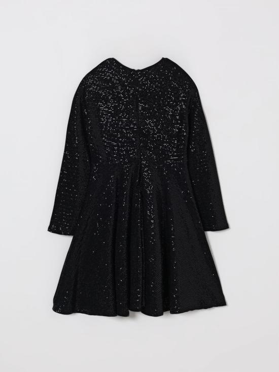 25FW [키즈] 모나리자 원피스 71F9996919 5050 Black 1 - MONNALISA