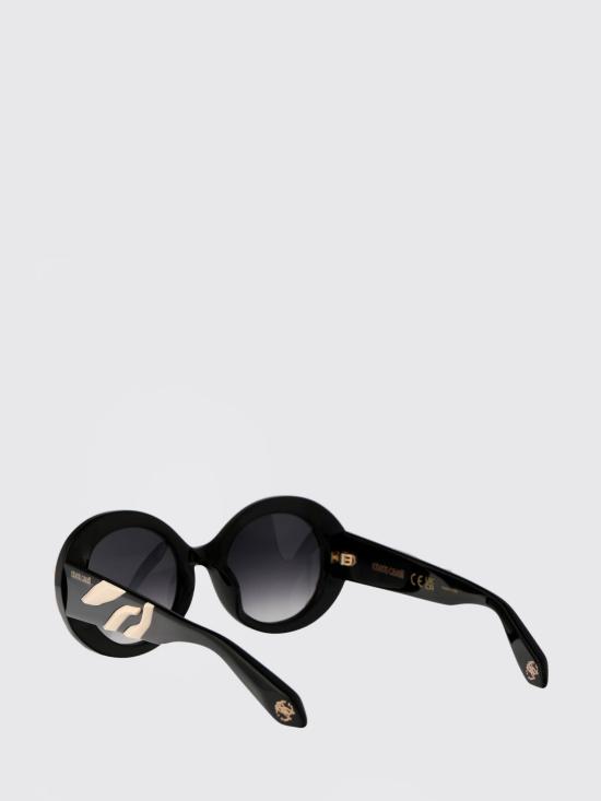 25FW 로베르토 카발리 선글라스 SRC010V 700Y Black - ROBERTO CAVALLI