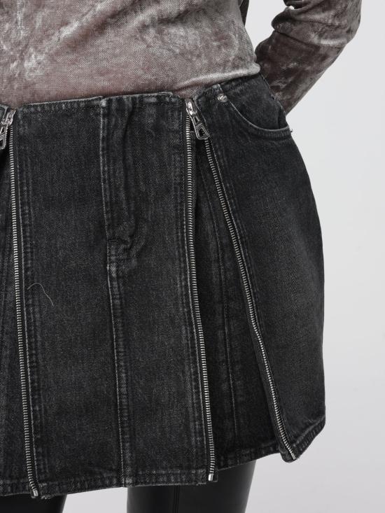 25FW 장 폴 고티에 숏 스커트 SK023D016 06 Black - JEAN PAUL GAULTIER