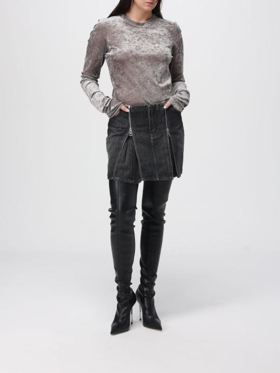 25FW 장 폴 고티에 숏 스커트 SK023D016 06 Black - JEAN PAUL GAULTIER