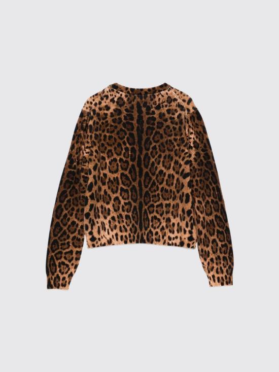 25FW [키즈] 돌체앤가바나 풀오버 L5KWK5JDVDT HY13M Brown - DOLCE & GABBANA