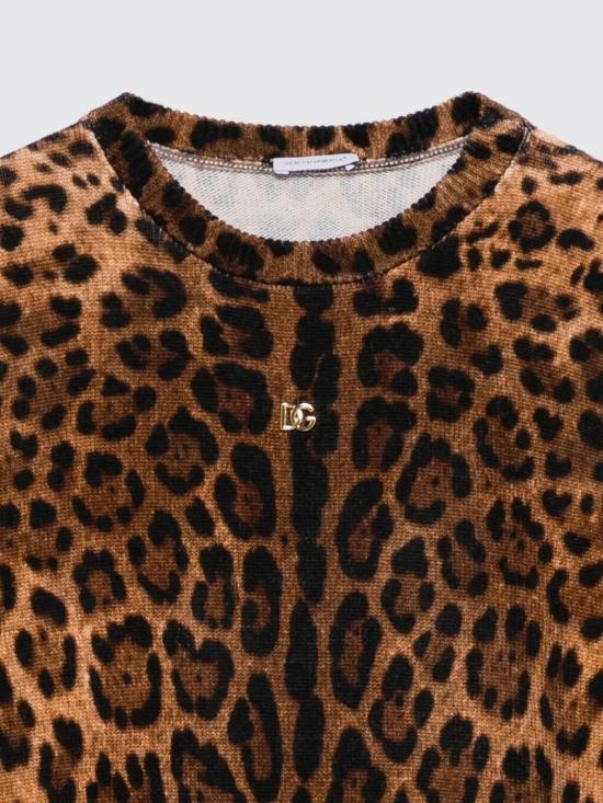 25FW [키즈] 돌체앤가바나 풀오버 L5KWK5JDVDT HY13M Brown - DOLCE & GABBANA