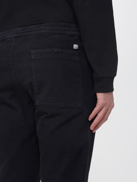 25FW 씨피 컴퍼니 스트레이트 팬츠 19CMPA279A110482G 999 Black - C.P. COMPANY