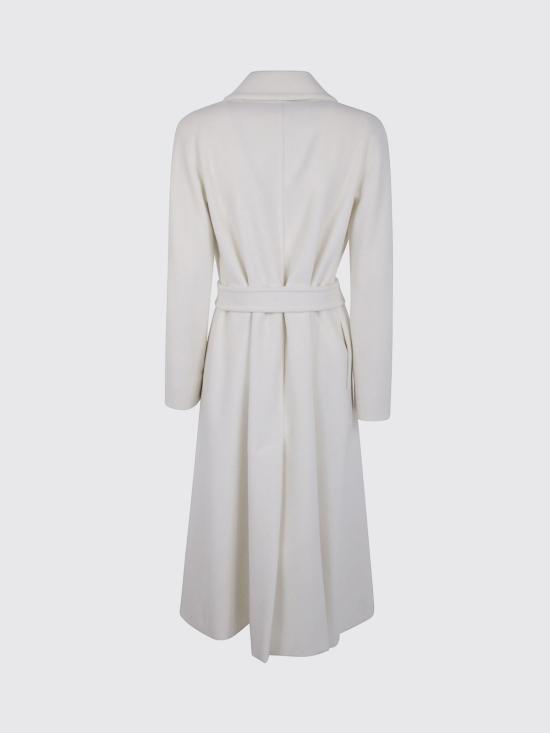 25FW 막스마라 스튜디오 코트 2526016082600 009 White - MAX MARA STUDIO