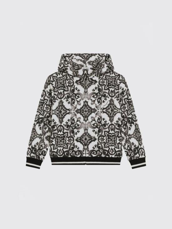 25FW [키즈] 돌체앤가바나 풀오버 L4JWKGI17HR IZ3TN Black