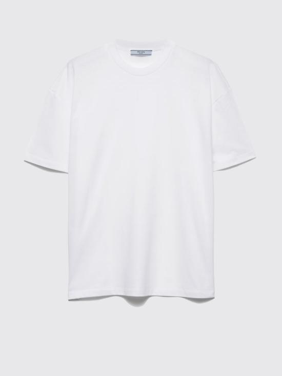 25FW 프라다 폴로 티셔츠 3556BSOOO11CD F0009 White