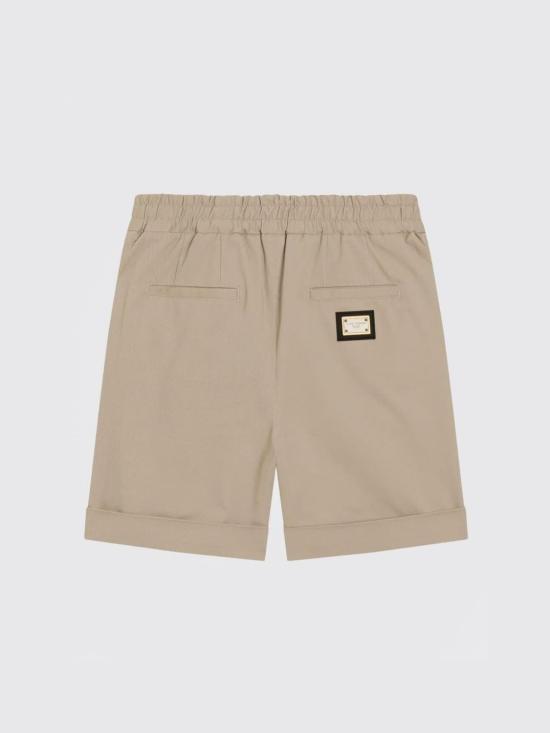 25FW [키즈] 돌체앤가바나 쇼츠/버뮤다 L43Q88FUFL3 M0208 Brown - DOLCE & GABBANA
