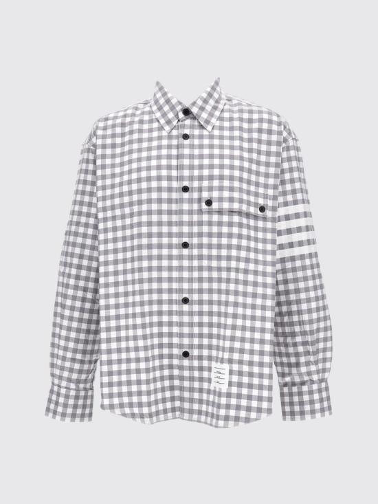 25FW 톰브라운 셔츠 MWL420AF0945 035 White - THOM BROWNE