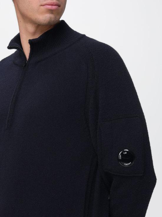 25FW 씨피 컴퍼니 스웨터 19CMKN253A006170A 888 Blue - C.P. COMPANY
