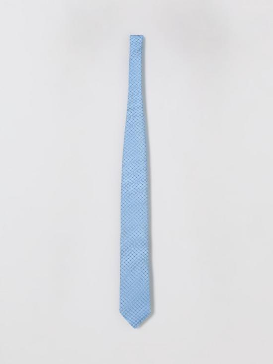 25FW 에르메네질도제냐 넥타이 1P8Z2W03TA2 438 Gnawed Blue