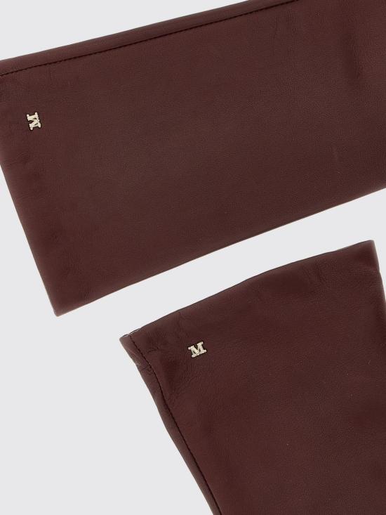 25FW 막스마라 장갑 2524566032600 031 Burgundy - MAX MARA