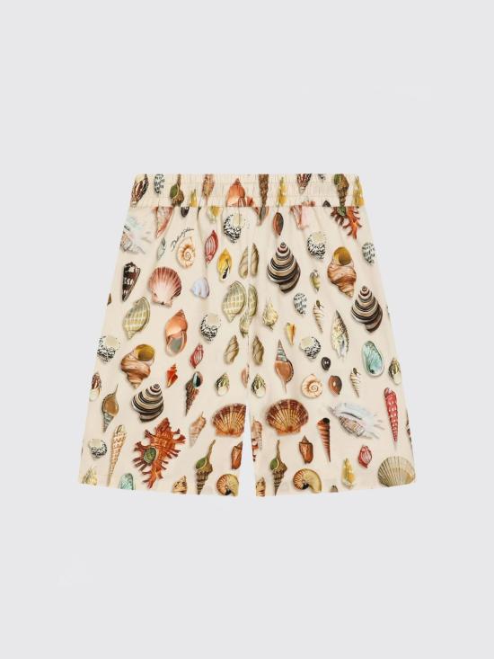 25FW [키즈] 돌체앤가바나 쇼츠/버뮤다 L43Q87HS5TS HK5PI Brown - DOLCE & GABBANA