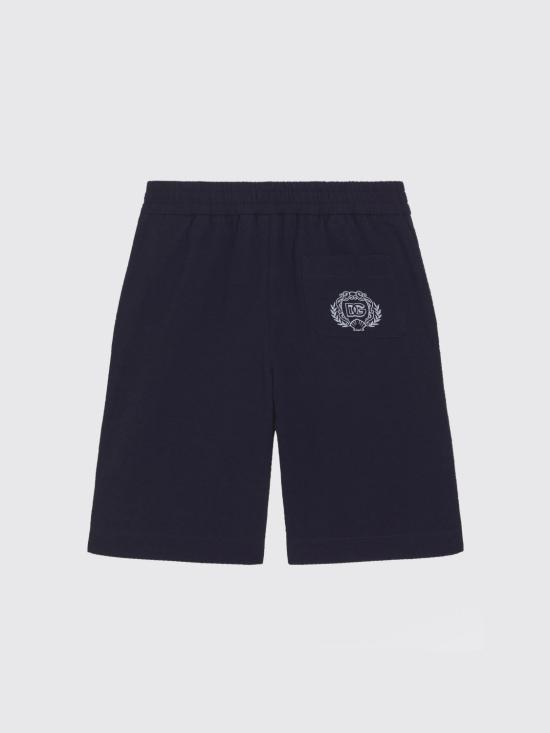 25FW [키즈] 돌체앤가바나 쇼츠/버뮤다 L43Q86FR51F B0387 Blue - DOLCE & GABBANA
