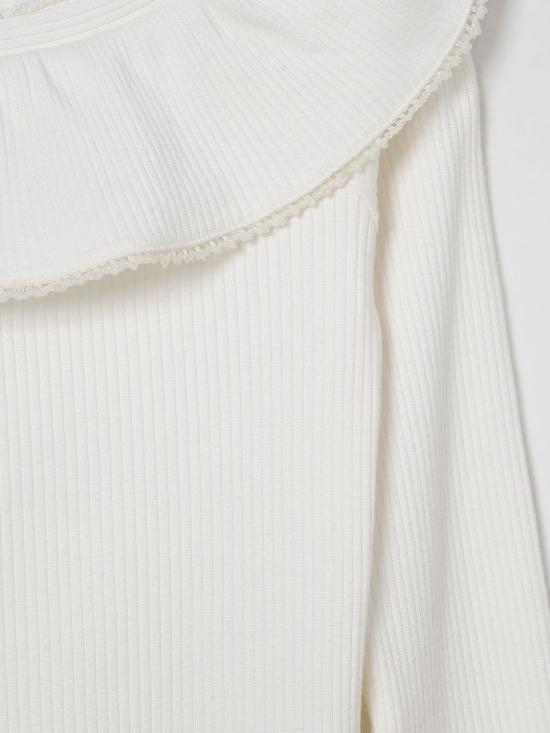 25FW [키즈] 모나리자 풀오버 71F6076214 0001 Yellow Cream - MONNALISA